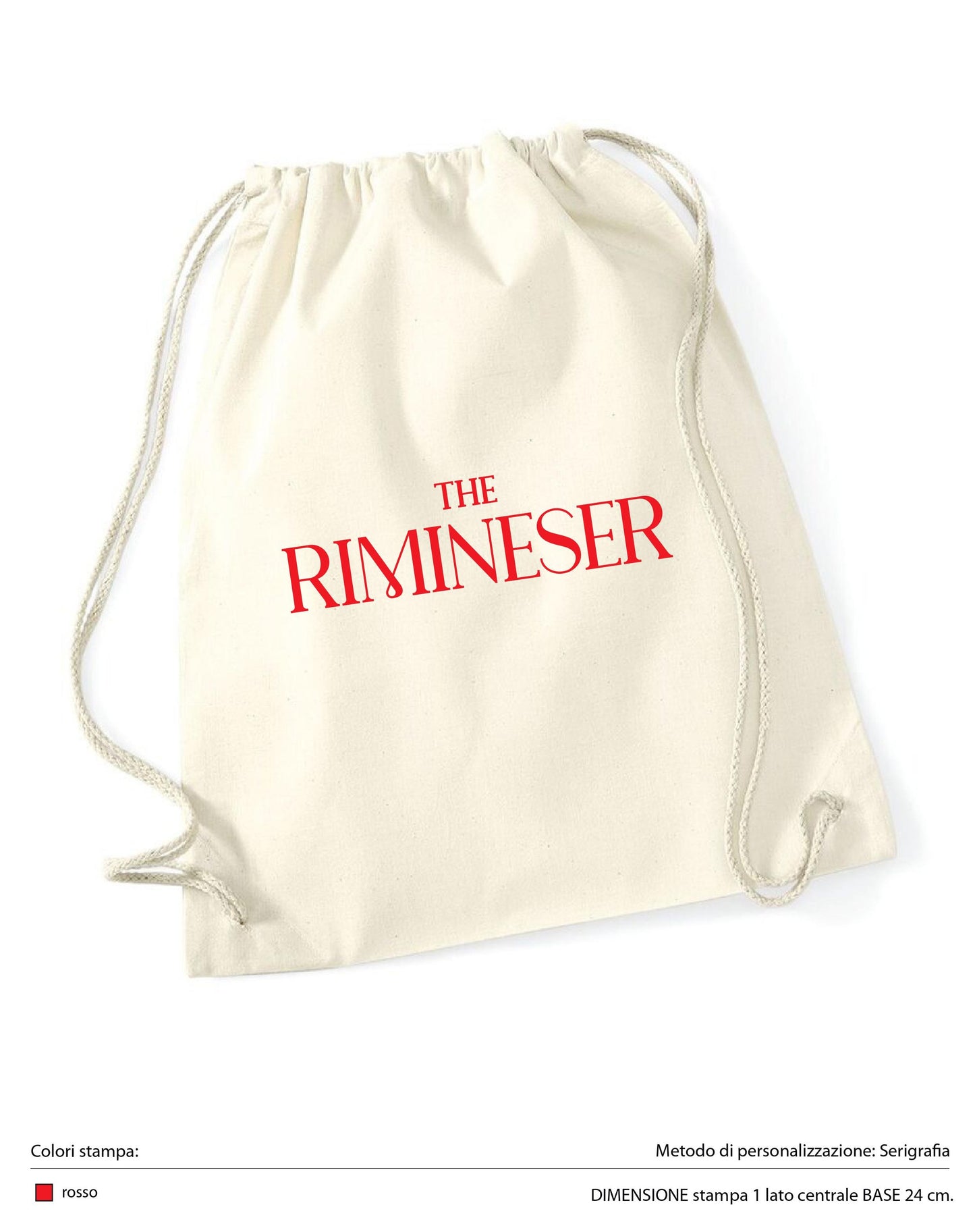 Sacca drawstring bag THE RIMINESER™️