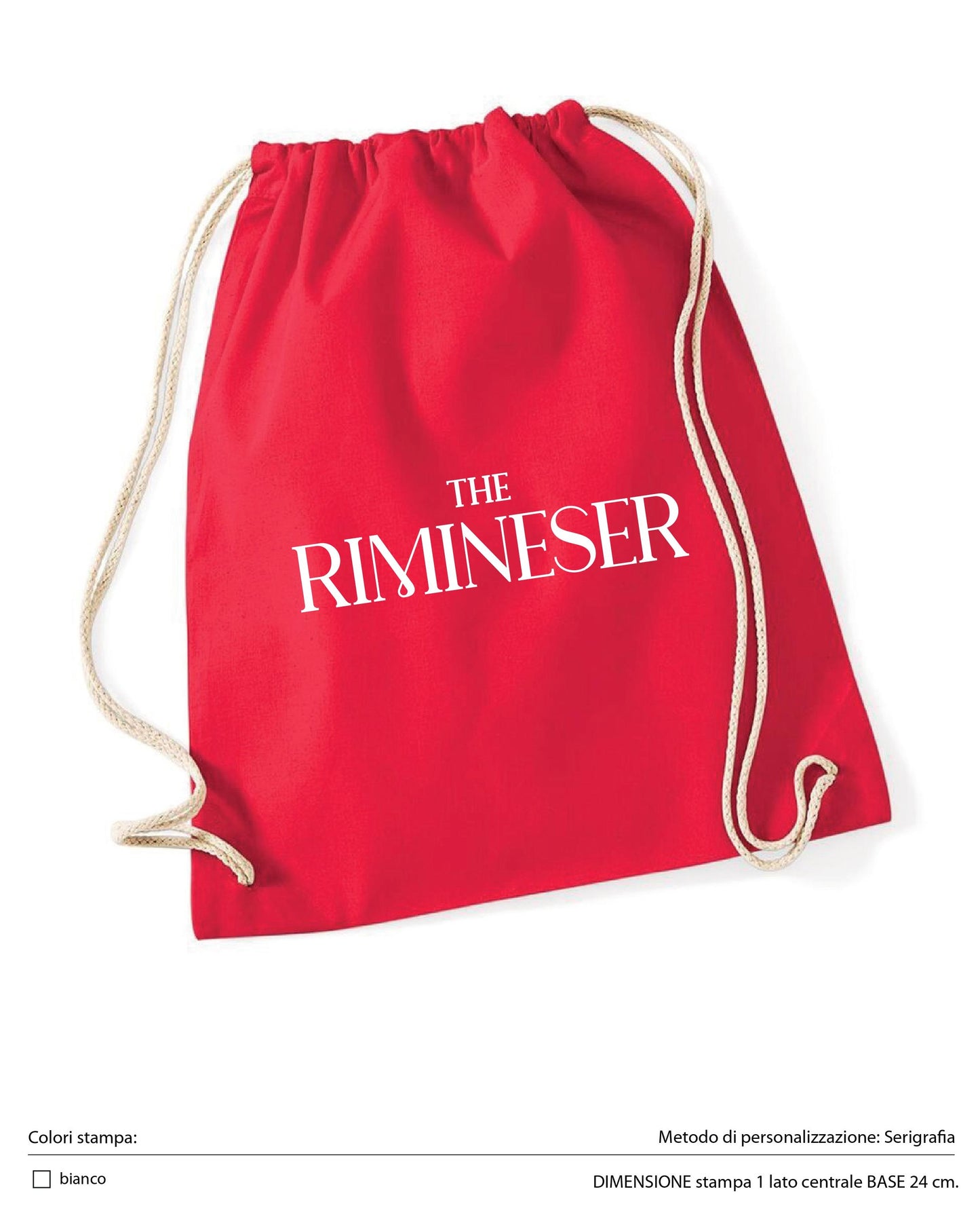 Sacca drawstring bag THE RIMINESER™️
