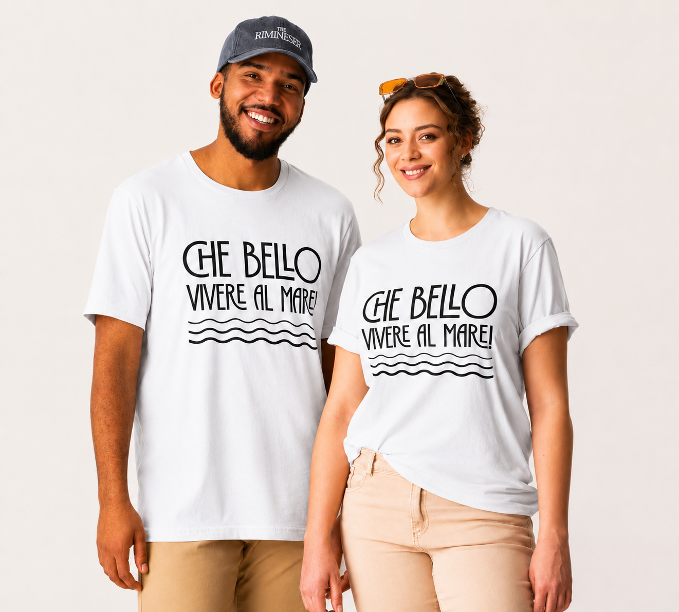 T-shirt CHE BELLO VIVERE AL MARE THE RIMINESER™️